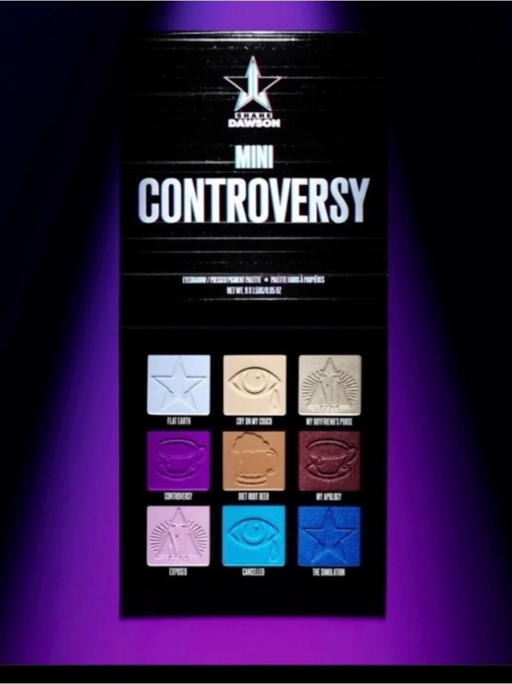 Jeffree Star Shane Dawson Mini Controversy Pallett